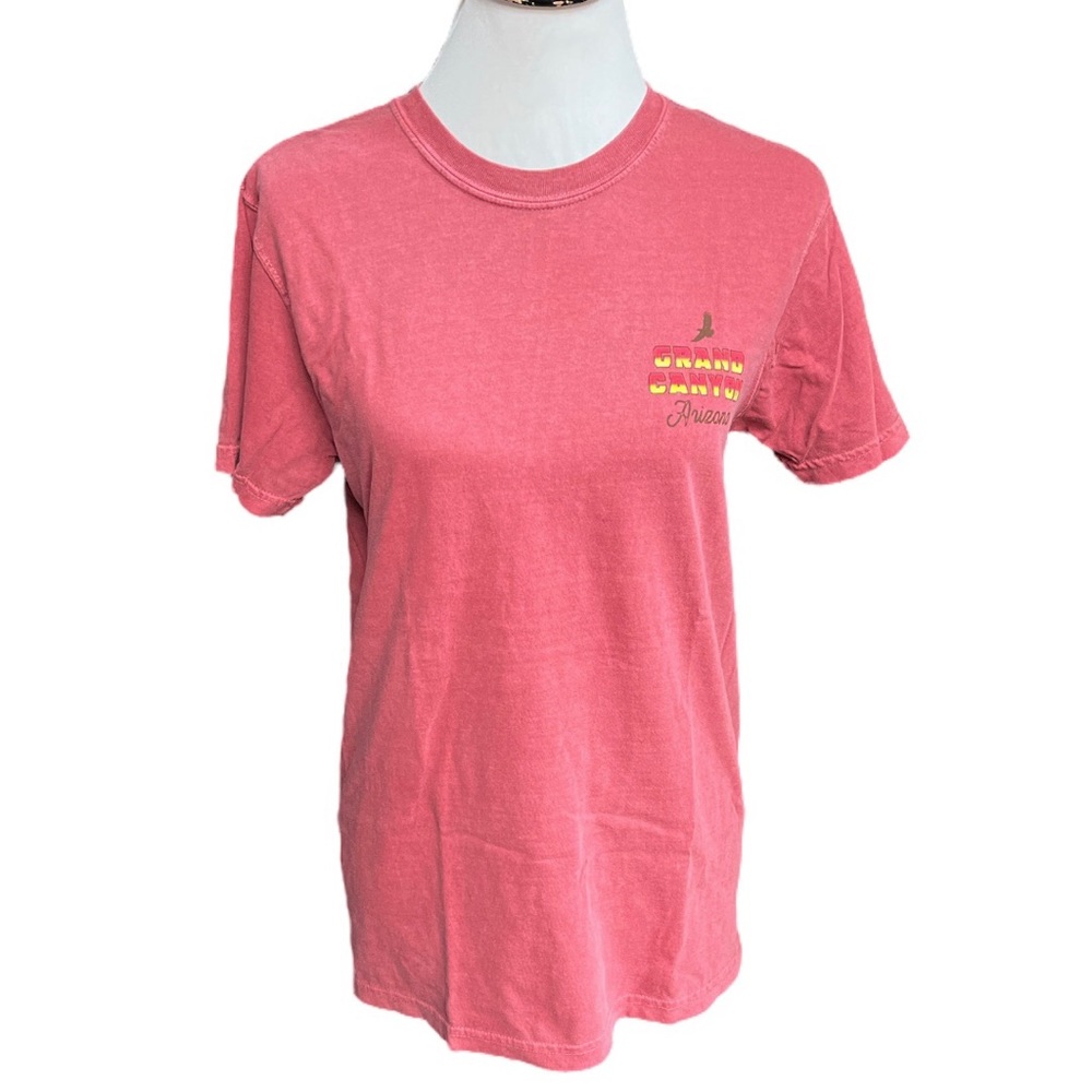 Comfort Colors Grand Canyon Arizona Graphic Tee Pink Size Medium